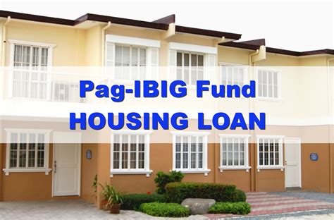 pag ibig housing loan procedure.